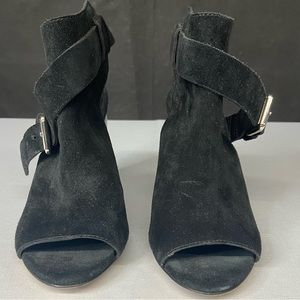 Paige heels size 7 black sued